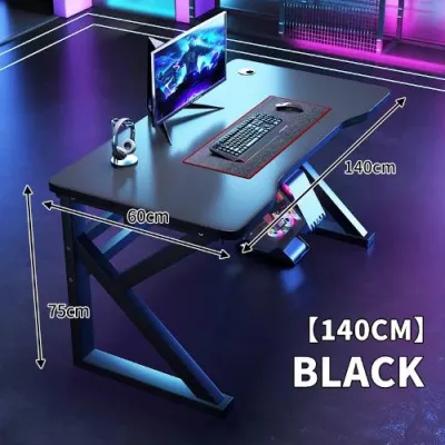 Gaming Table Anti-Scratch Table Live Steaming Computer Table Study Table Meja Home PC Desk Meja Komputer 电竞桌/桌子