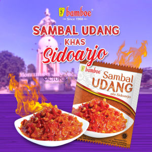 Sambal Instan Udang Bamboe 5 Sachet x 15 Gram