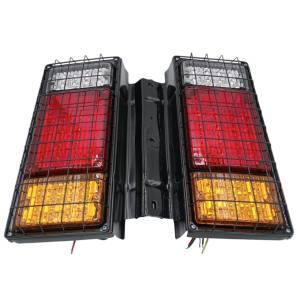 ไฟท้าย NPR 3 ตอน LED (ขายเป็นคู่) มาพร้อมตะแกรง มีให้เลือกทั้ง12โวลต์และ24โวลต์