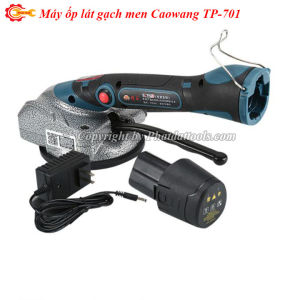 Máy Ốp Lát Gạch Caowang TP701 - Hai Chức Năng: Đầm Rung + Hít Gạch - Tốc Độ Rung Điều Chỉnh 5 Cấp - HÀNG CHÍNH HÃNG - BẢO HÀNH TOÀN QUỐC