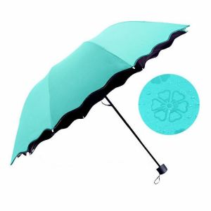 PAYUNG MAGIC UMBRELLA 3D / Payung Lipat Ajaib Motif Keluar Motif Bila Kena Air