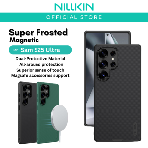 Nillkin Super Frosted Pro (Magnetic) for Samsung S25 Ultra/S25+/S25/S24 Ultra protection back cover suuport magsafe charging