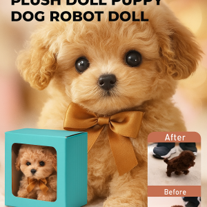 Simulation Bark Warmth and Healing Plush Toys Remote Control Fashion Realistic Modeling Multifunction