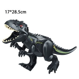 Bộ Lắp ɡhép Khủng Long Thông Minh Đồ Chơi Xây Dựng Giáo Dục Trí Tuệ Cỡ Lớn Dài 28cm