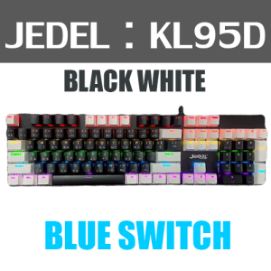คีบอร์ด OKER K425 & K428 & K458 Mixed Backlit Keyboard Gaming คีบอร์ดเกมมิ่ง คีย์บอร์ดแมคานิคอล คีย์บอร์ด Blue Switch ประกันศูนย์ไทย