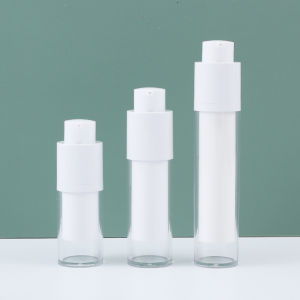 Vacuum Pump Bottles 15/30/50ml Double-layer Women Cream Dispenser Liquid Foundation Bottle Travel Outfit Refillable Bottles