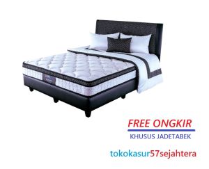 Kasur Springbed Superfit type Neo Silver tebal 27 cm by Comforta - Fullset