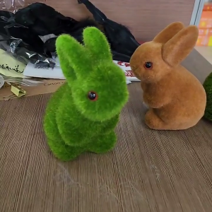 Thỏ Phục sinh Thỏ rêu cho đồ trang trí sân vườn trang trí bữa tiệc trang trí bữa tiệc tại gia phục sinh đổ xô thỏ trang trí trang trí bữa tiệc