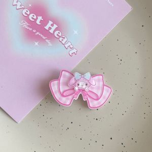 ZEEMIN Halloween Christmas Kuromi Sanrio Hair Clip Kawaii Hello Kitty Pendant Backpack Hairpins Cute Girl Heart Cinnamoroll Kid Cartoon Accessories Gift