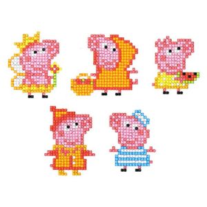 DIY 5D Diamond Painting Sticker Karakter Princess Superhero Pony Set A