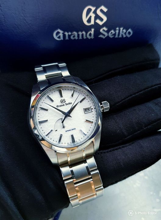 BRAND NEW GRAND SEIKO SPRING DRIVE SNOWFLAKE ULTRA RARE HIGH END