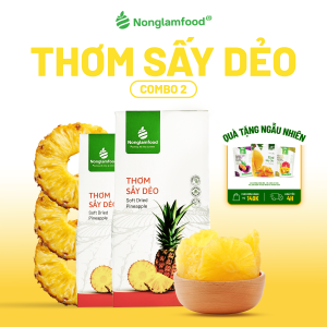 [Hàng Loại 1 Chuẩn Xuất Khẩu] Trái Cây Sấy Dẻo Nhiệt Đới NONGLAMFOOD Nhiều Hương Vị Đồ Ăn Vặt Trái Cây Sấy