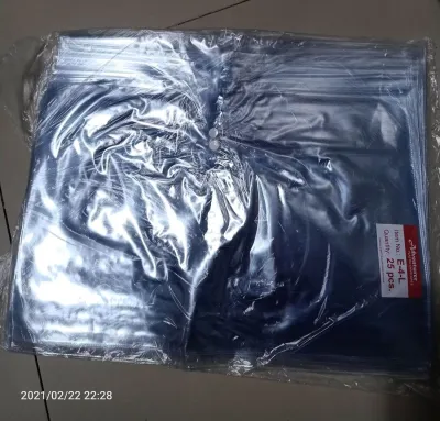 Plastic Clear Envelope - Short Adverturer #4 makapal 25pcs per pack