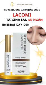 Serum Dưỡng Mi LACOMI  3.5ml | Dưỡng Mi và Mày Cấp Tốc sau 7 Ngày Bền Đẹp Trọn Đời Không Thâm Mắt