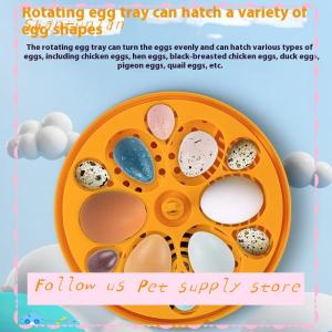 🎁【Special price】🎁Sha ตู้ฟักไข่ขนาดเล็กควบคุมอุณหภูมิความชื้นอัตโนมัติ4ฟองเครื่องฟักไข่ไก่เป็ด