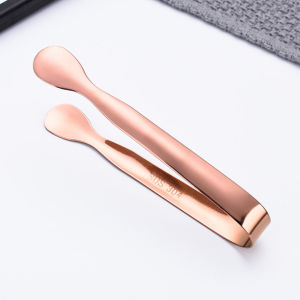 WEIYA Stainless Steel Party Dessert Coffee Bar Utensil Bread Cube Sugar Tongs Food Serving Clip Kitchen Accessories Ice Tongs