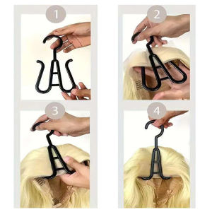 Fantic Long Hair Extensions Storage Bag Non-Woven Dust Proof Wigs Carrier Bags With Hook For Home Organizer Wig Packing Bag