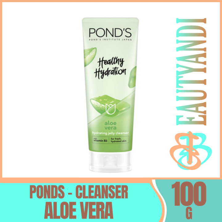 PONDS Ponds Healthy Hydration Aloe Vera Hydrating Jelly Cleanser with