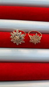 Cincin Bintang Laut Berlian Suasa Tempahan