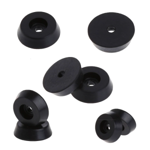 Anti-skid Furniture Legs Feet Conical Rubber Shock Foot Pads for Cabinet Bed Table Chair Legs Protector Furniture Parts