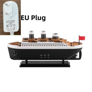 250ml Titanic Ship Model Decoration Air Humidifier Essential Oil Diffuser Jellyfish Smoke Ring Spray Aroma Diffuser For Home
