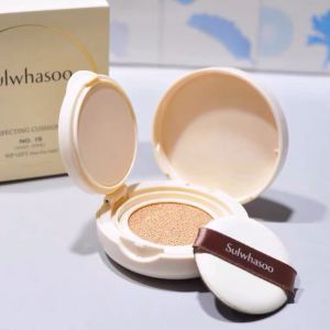 Baru Sulwhasoo Perfecting Cushion Ex NO.15/ NO.21 High Coverage Poreless & Flawless 5g Foundation SPF50 PA+++ 100% Original