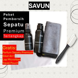 Savun Paket Pembersih Sepatu Shoes Cleaner Tanpa Bilas Air Waterless