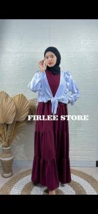 BAJU MUSLIM WANITA SORAYA SET M L XL