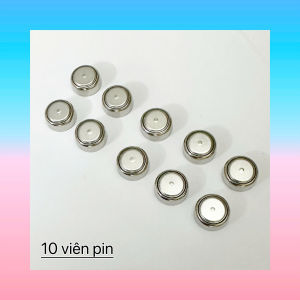 Combo 3 Đèn led móc treo nút nhấn bật/tắt màu VÀNG NHẠT ko chớp đã có pin sẵn - làm đồ handmade đèn lồng  trang trí tiệc