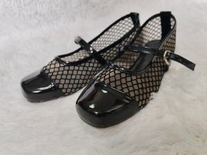 MESH- NET FLAT SHOES- LILIW LAGUNA MADE