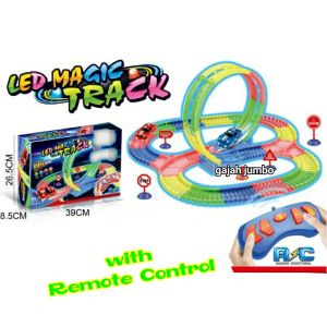 Mainan Mobil Magic Glow Track GID Race Track