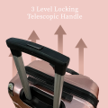 TEEMO SKY TRAVELLER SKY369 3-In-1 Suitcase Trolley 360° Silent Universal Wheel With Zip Password Lock Luggage(20Inch+24Inch+28Inch)- Fulfilled by TEEMO SHOP. 