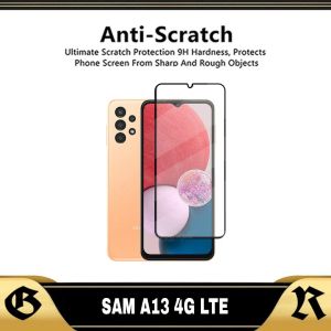 Tempered Glass Layar  SAMSUNG A13 4G LTE TG Layar Anti Gores Kaca Pelindung Layar Depan