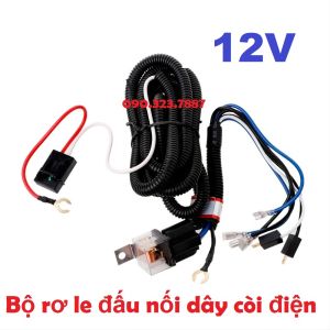 Bộ rơ le và dây đấu nối còi điện 12V & 24V chuyên dụng cho xe hơi xe tải. loại tốt  Đặc điểm: 100% hàng mới chất lượng cao Bền chặt Kết nối đến hai còi Được làm bằng dây 18 Gauge dây đồng hiệu quả cao  Chức năng cao hiệu quả cao chịu nhiệt không bị