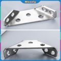 Masely Universal Furniture Corner Connector Angle Connector Furniture Triangle Support Steel Corner Bracket. 