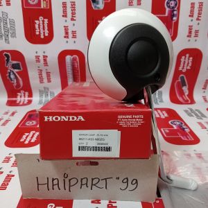 Spion kanan kiri bisa pakai Mirror comp Scoopy eSP K93 (2017 - 2020) warna putih  oroginal honda 88211K93N00ZG