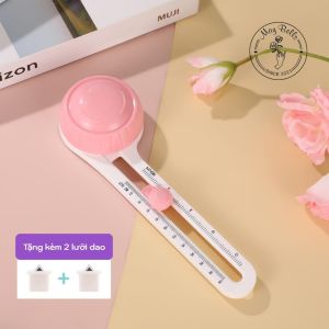 Máy Cắt Giấy Thủ Công Tròn Cầm Tay Cắt 360 Độ May Bells Bàn Cắt Hình Tròn Làm Thiệp Handmade DIY
