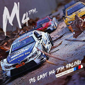 【RUM】1:32 Scale BMW M4 Alloy Car Model Le Mans Rally Light & Sound effect diecast car Toys for Boys Toys for Kids Gift for Boys Car for Boys Collection Car Model