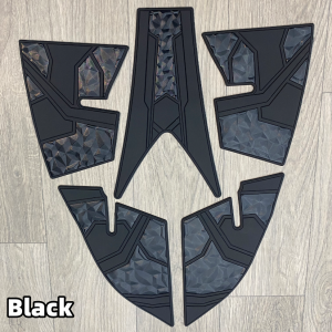 For Honda Click 125/150 V2 V3 2018-2022 Body Protector Deck Pad Cover-GT68 (Right & Kiri) Rubber Material Made in Thailand