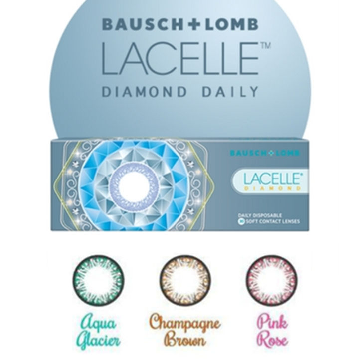 (10 Lenses/Box) LACELLE Diamond/Grace Color Daily Disposable Contact