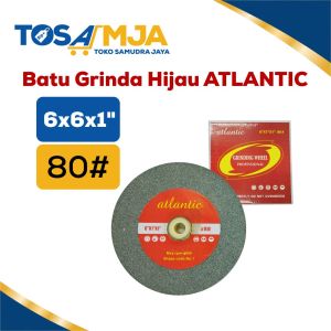 BATU GERINDA HIJAU ATLANTIC 6x1x1"