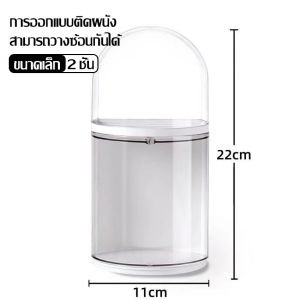ตู้โชว์แต่งบ้าน กล่องใส่ art toy กล่องฟิกเกอร์ กล่องโมเดล 1/2/3 ชั้น กล่องโชว์โมเดล กล่องอะคริลิค ใส่โมเดล วางเป็นชั้นๆ กันน้ำกันฝุ่นพร้อมฝาปิด