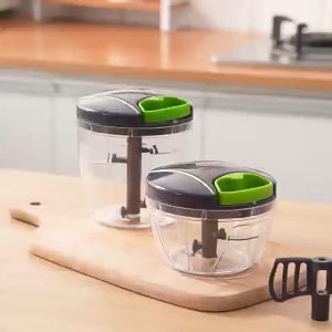 Stainless Steel Garlic Masher Kitchen Household Manual Garlic PullerMulti-Functional Garlic Chopper Chili Dicer Pull Rope Garlic Grinder [ Free Shipping ]