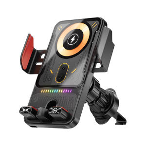ที่วางโทรศัพท์ในรถรุ่นใหม่ ที่ยึดช่องระบายอากาศแบบเหนี่ยวนําไฟฟ้าหมุนได้
