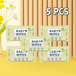 Wipes for Baby Camellia Flower Organic Baby Wipes 80pcs Per Pack Wet Wipes Hypoallergenic