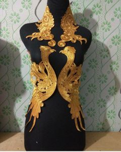 RENDA BORDIR BURUNG MERAK