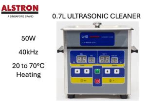 ALSTRON 0.7L (50W) Professional Ultrasonic Cleaner Gen. 1 - Advanced Cleaning for Jewelry Spectacles Tools Lab Medical Dental & Household Accessories