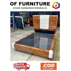 Divan Sandaran Minimalis Premium | Headboard Kasur Modern | Ukuran 90 120 140 160 180 200 | Custom Warna