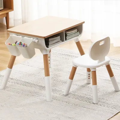 Childrens Tables and Chairs Set Kindergarten Learning Children Writing Table Household Eating Homework Baby Rectangular