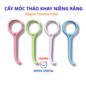 Cây Móc Tháo Khay Chỉnh Nha Invisalign Zenyum Leetray Móc Tháo Khay Niềng Trong Suốt - Màu Ngẫu Nhiên